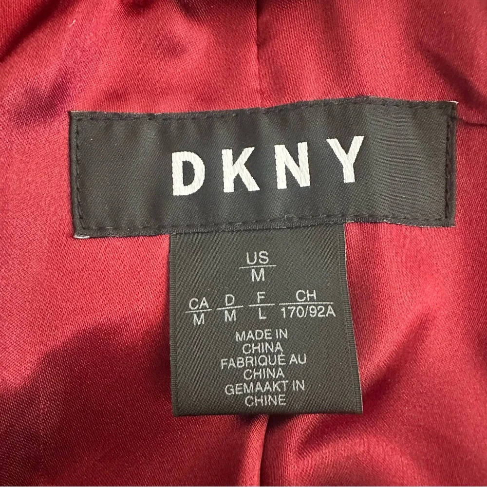 DKNY Faux Fur Hooded Coat – Size M - Picture 4 of 6